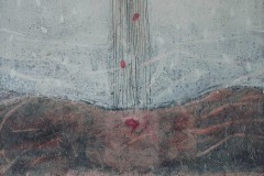 semiosi - tec.mista su tela cm.120x 100  2019